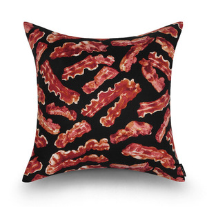nother Bacon Pattern Cushion / 나더 베이컨 패턴 쿠션