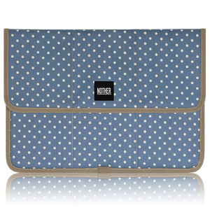 nother Sleeve Pouch for Macbook / 나더 애플 맥북 파우치 (Dot/Sky Blue)