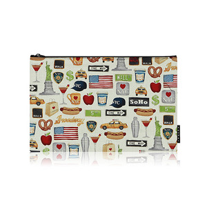 nother NYC Icons Pouch / 나더 뉴욕 시티 파우치 (Large)