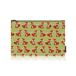 nother Fabulous Fox Pouch / 나더 여우 패턴 파우치 (Large)